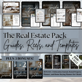 Real Estate Pro Master Bundle | 100 Reels + Buyer & Seller Guides + Client Pack + Realtor Marketing Templates