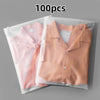 Premium Frosted Clothing Packaging Bags (100 Pack)
