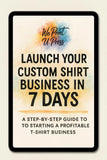 T-Shirt Business Start Guide